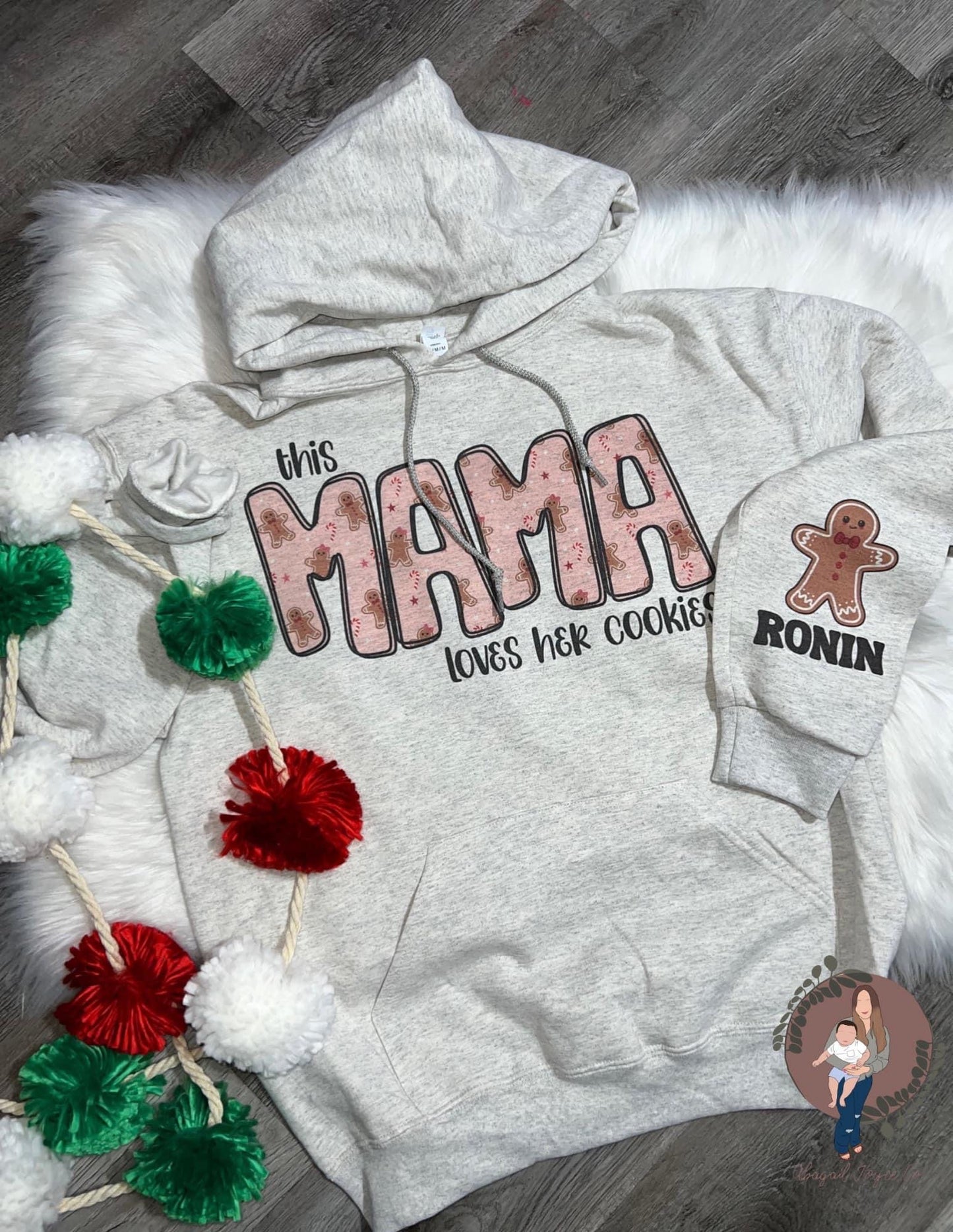 This mama loves her cookies πͺ preorder 15 business day turn around time