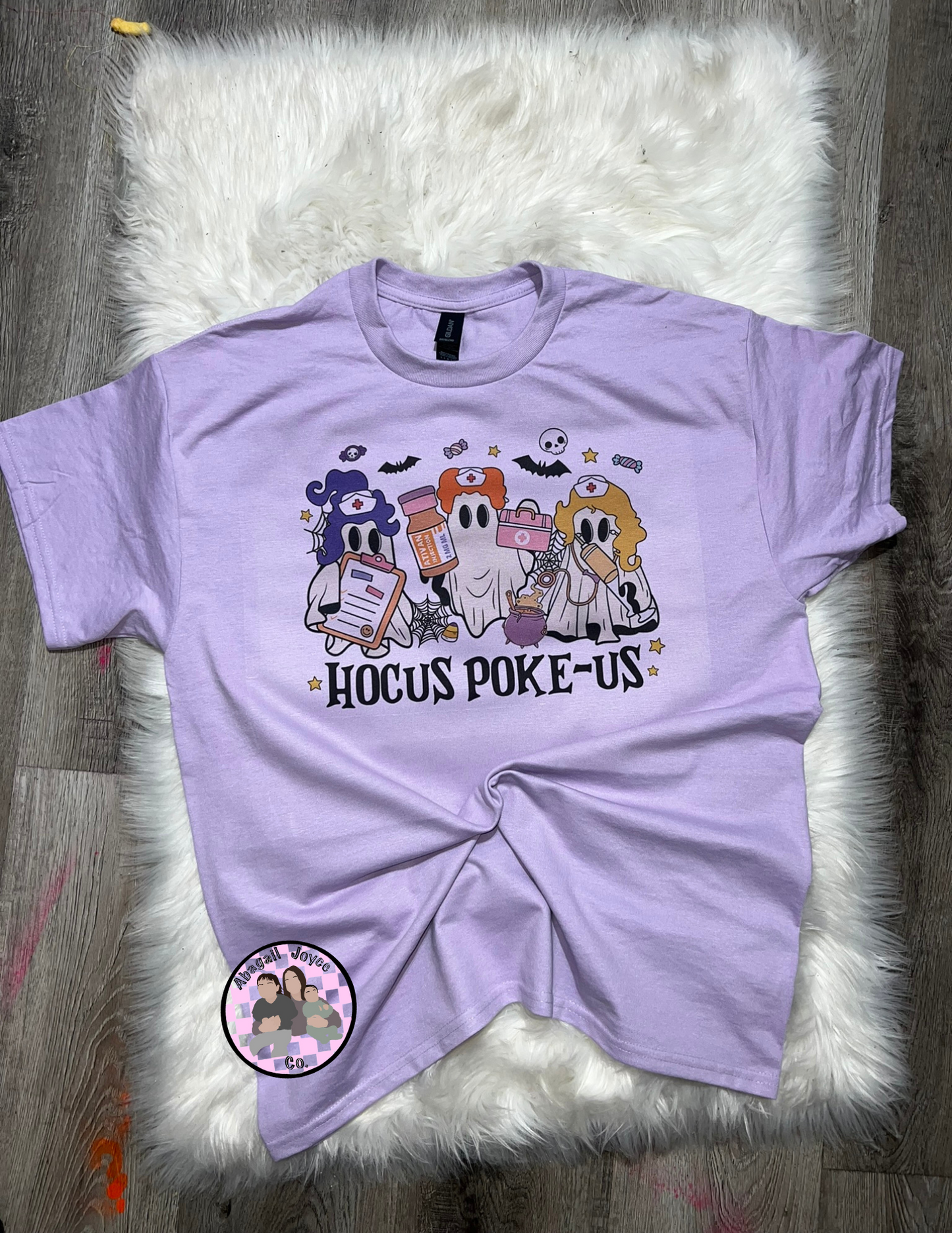 POKE-US healthcare Halloween T-shirt 👻🩺 preorder 15 business day turn around time