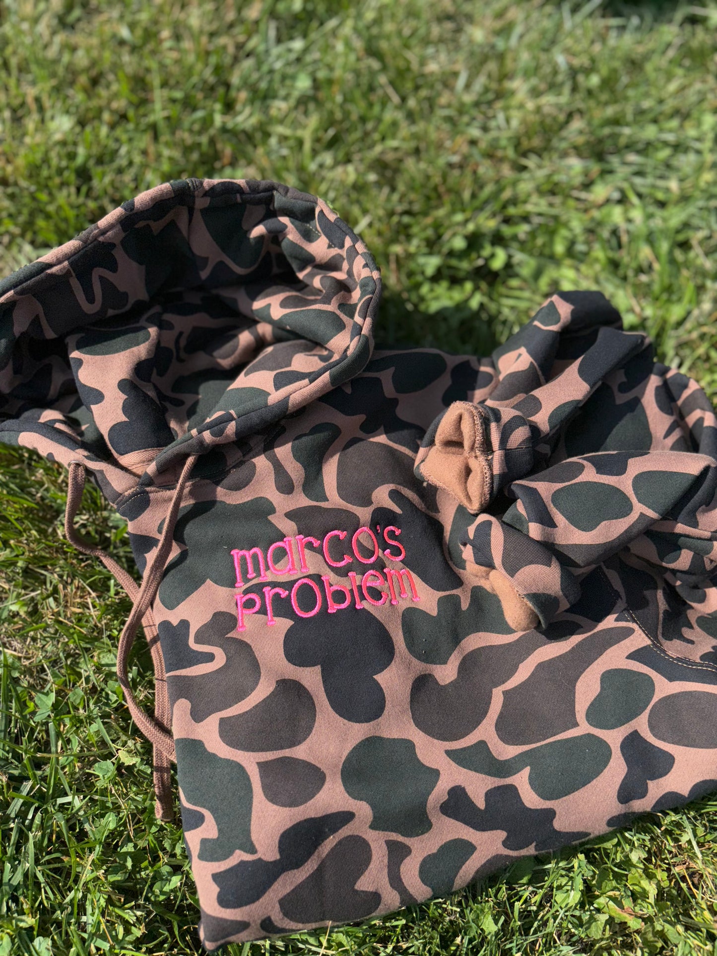 “Problem” embroidered crew preorder 20 business day turn around time (hoodie) 🚨do run slightly big