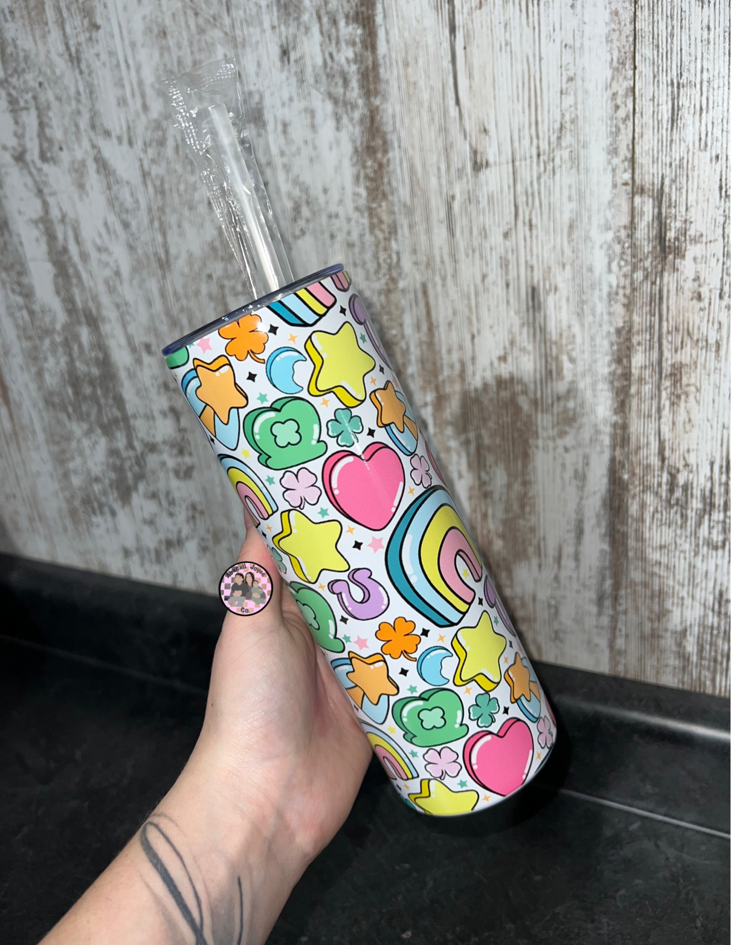 Lucky charms 20oz tumbler •preorder 15 business day turn around time