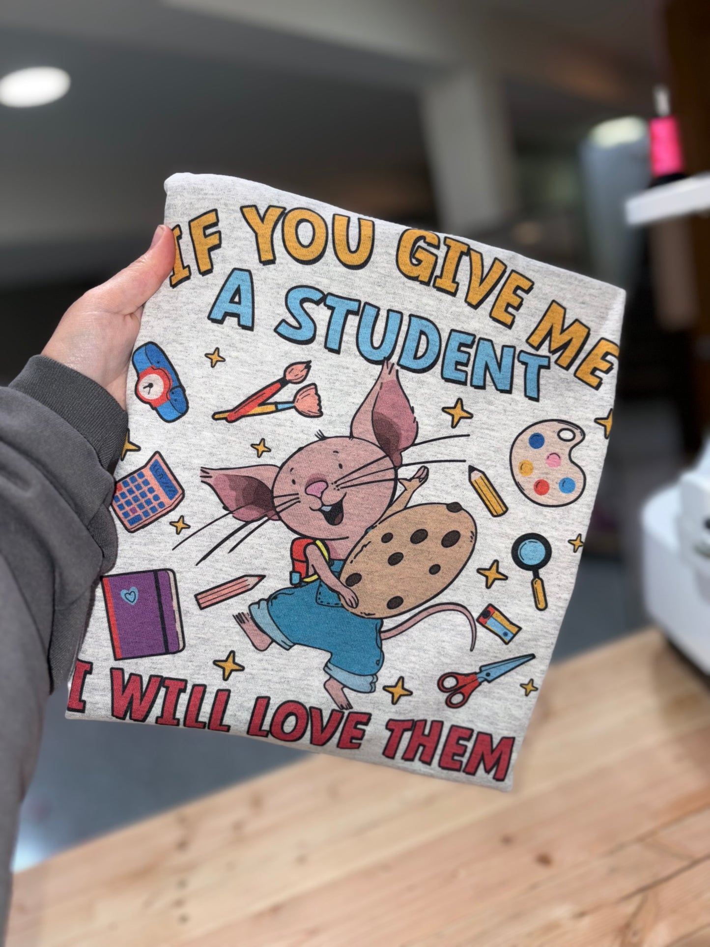 Give me a student tshirt preorder 15 business day turn around time