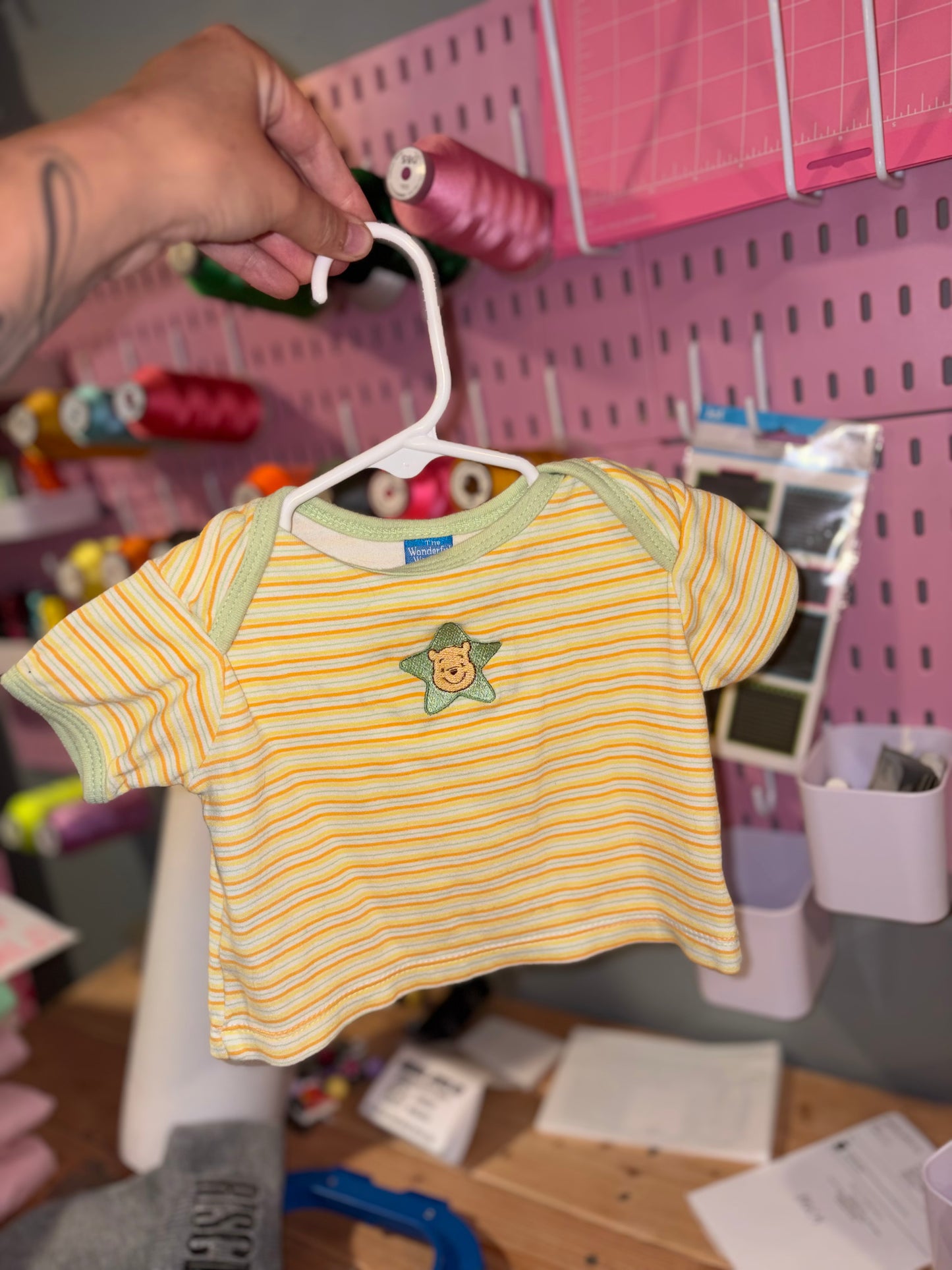 Vintage Pooh shirt size 0-6M