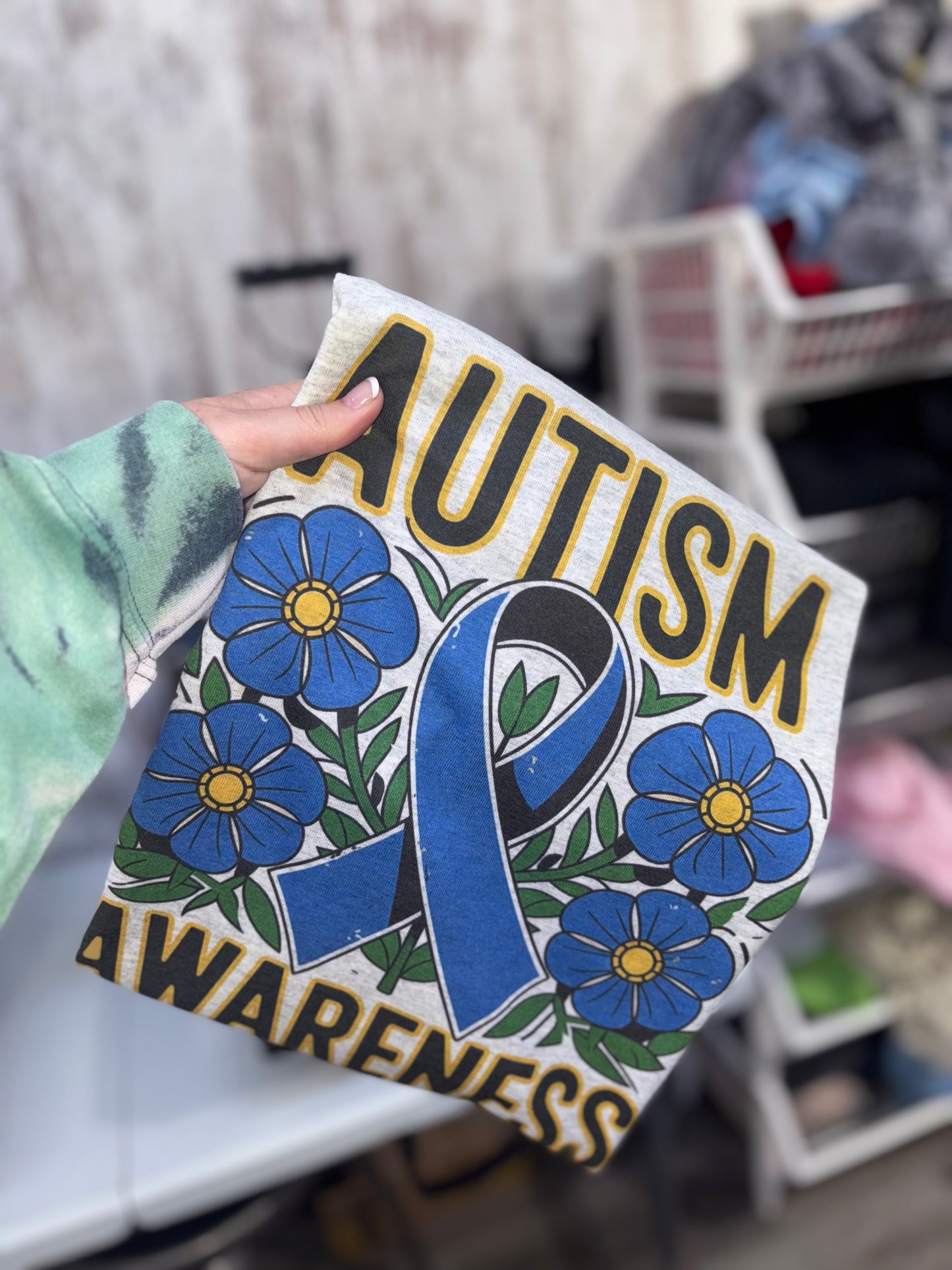 Autism awareness tshirt preorder 15 business day turn around time