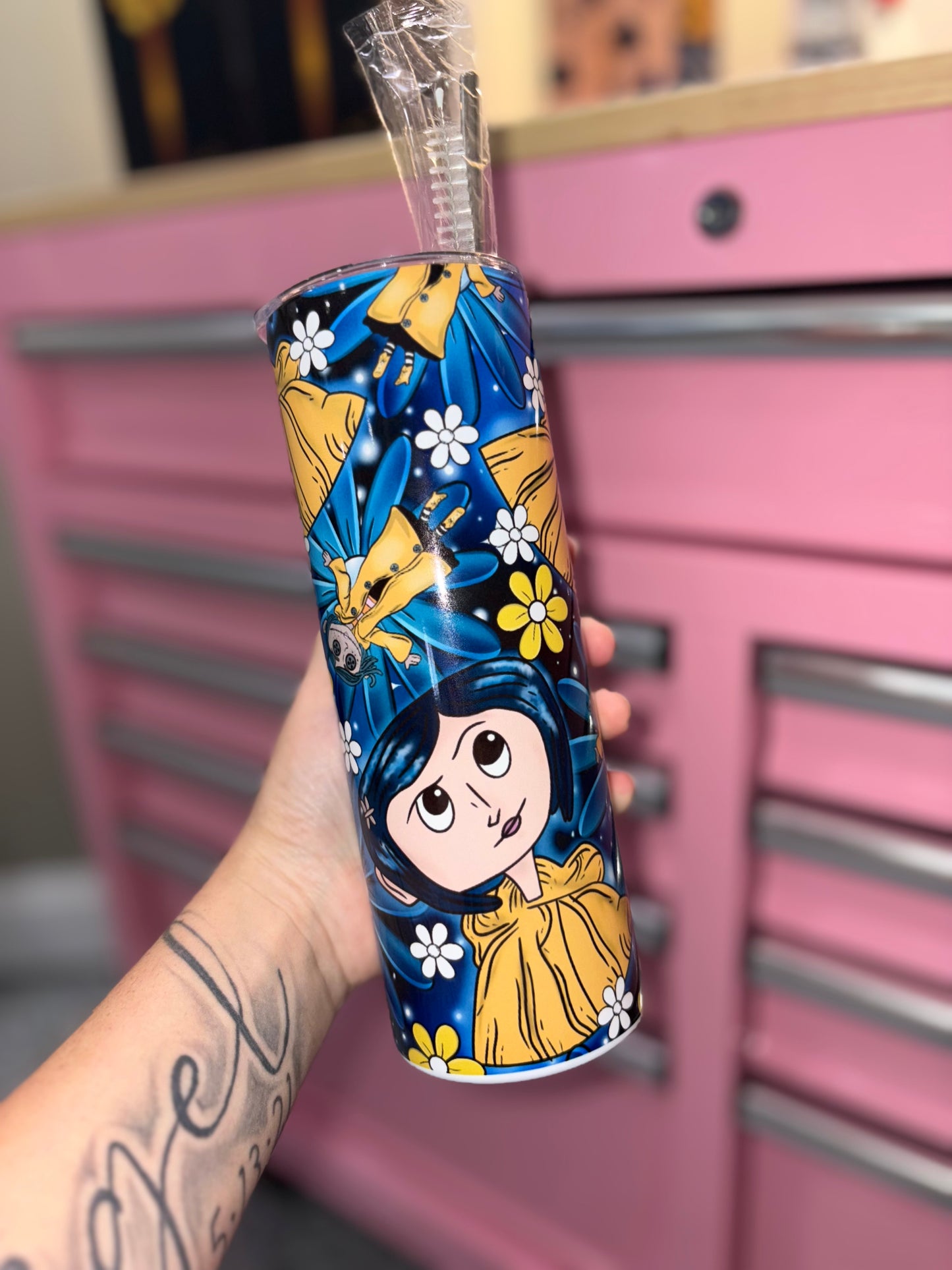 Doll 20oz tumbler •preorder 15 business day turn around time