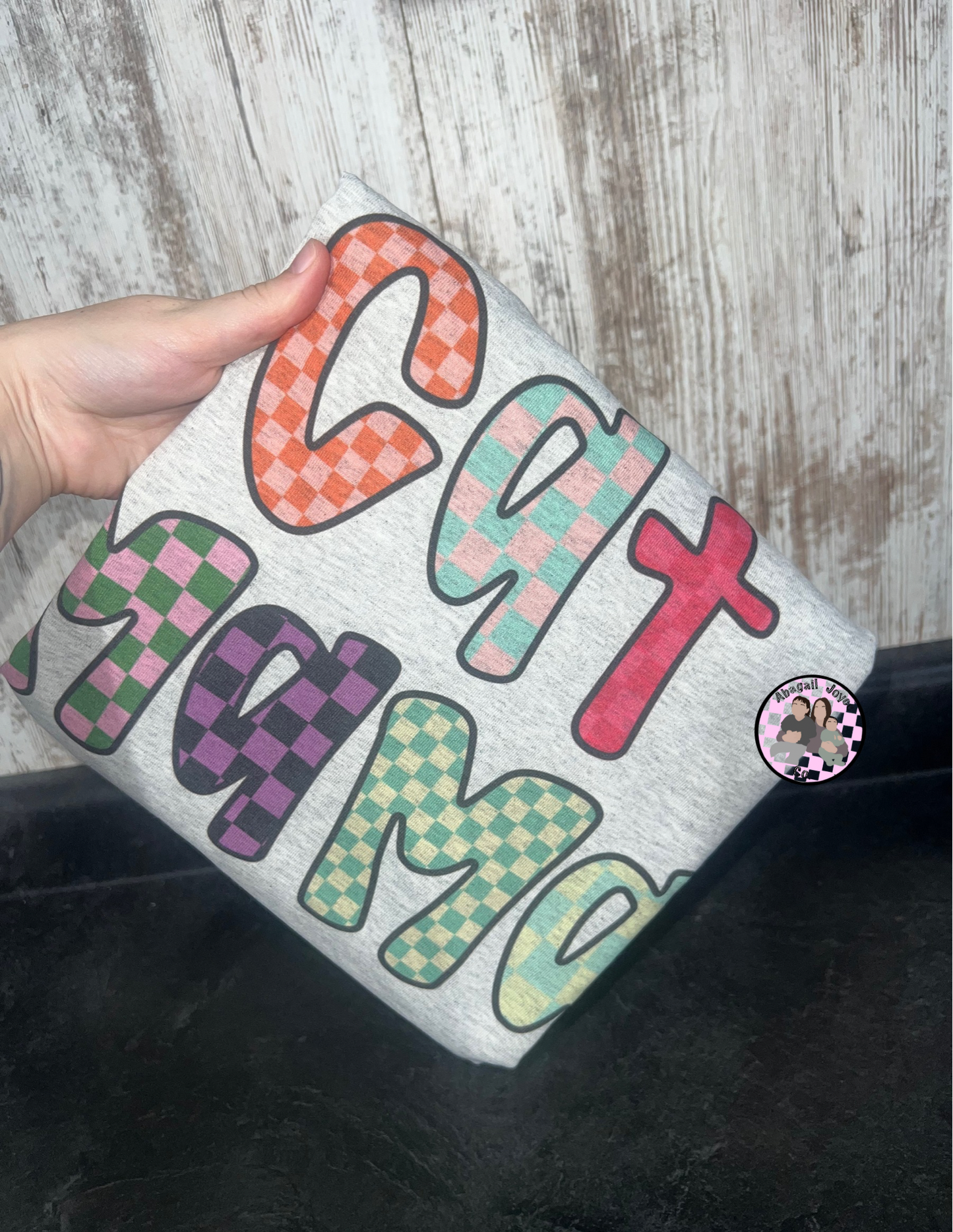 Cat mama T-shirt preorder 15 business day turn around time