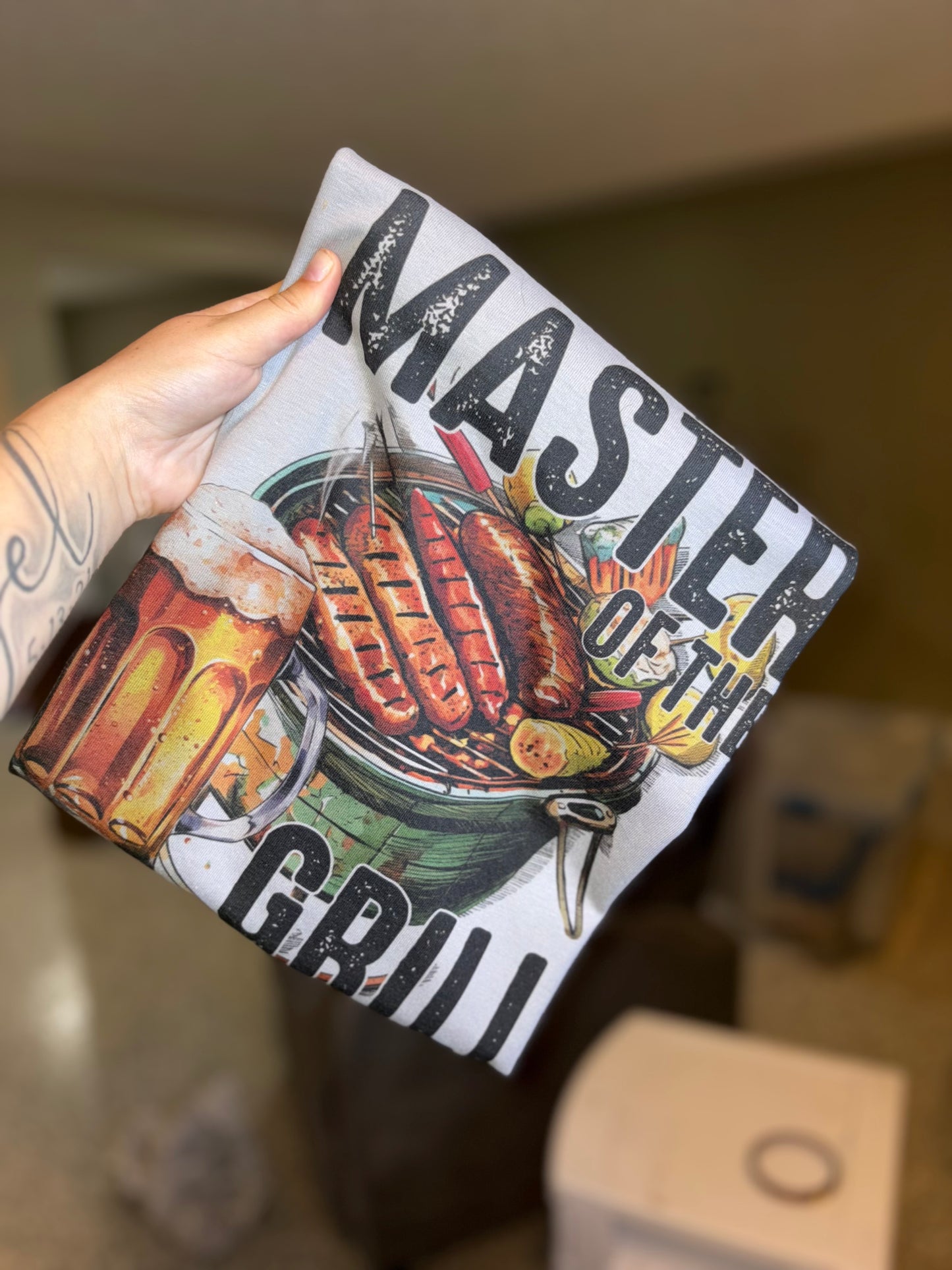 Master of the grill tshirt π₯ preorder 15 business day turn around time
