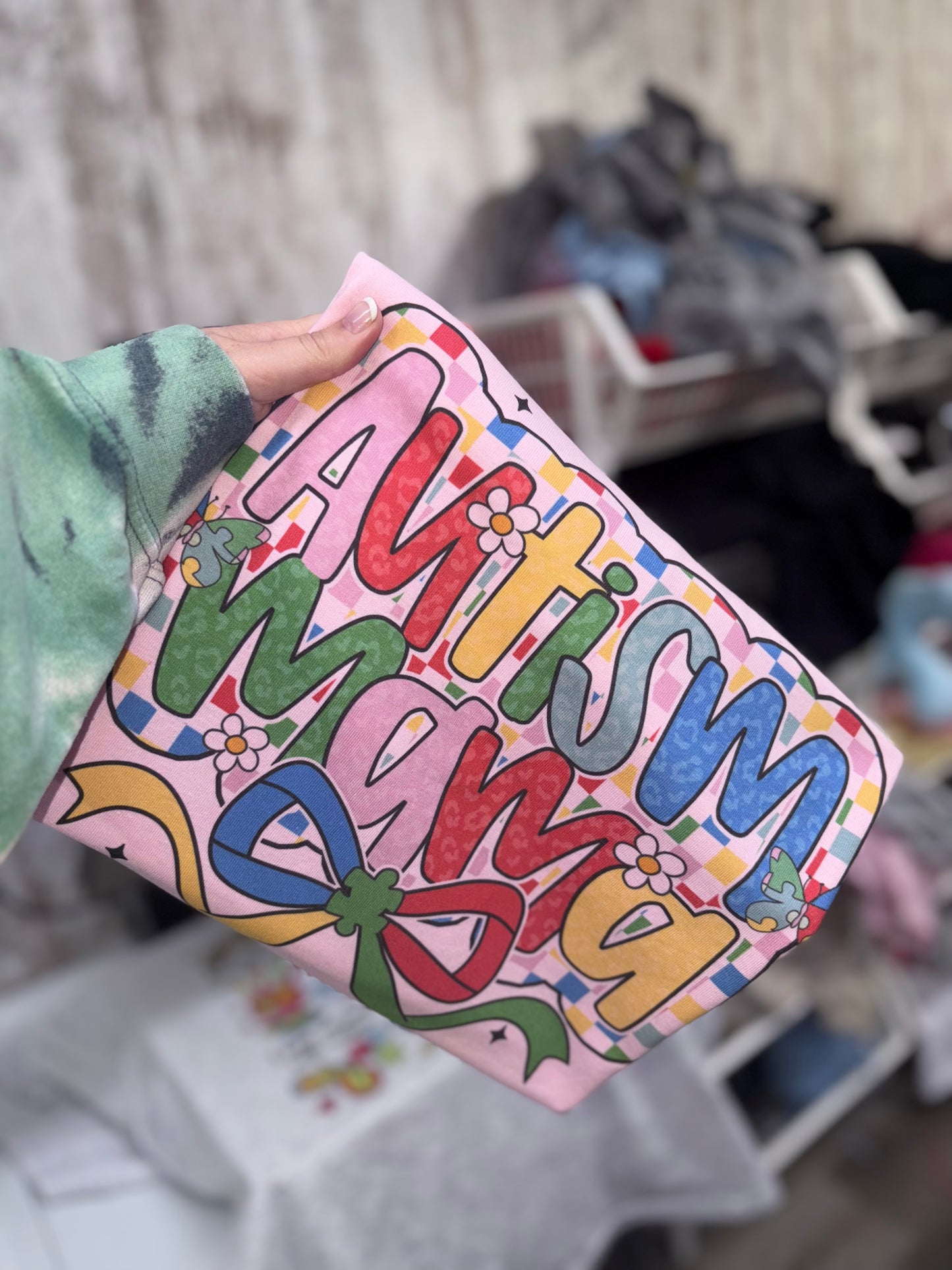 Autism mama tshirt preorder- 15 business day turn around time