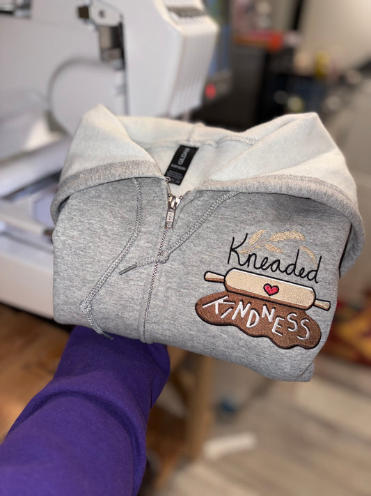 EMBROIDERED ZIP UP (WHOLESALE) preorder 28 business day turn around time