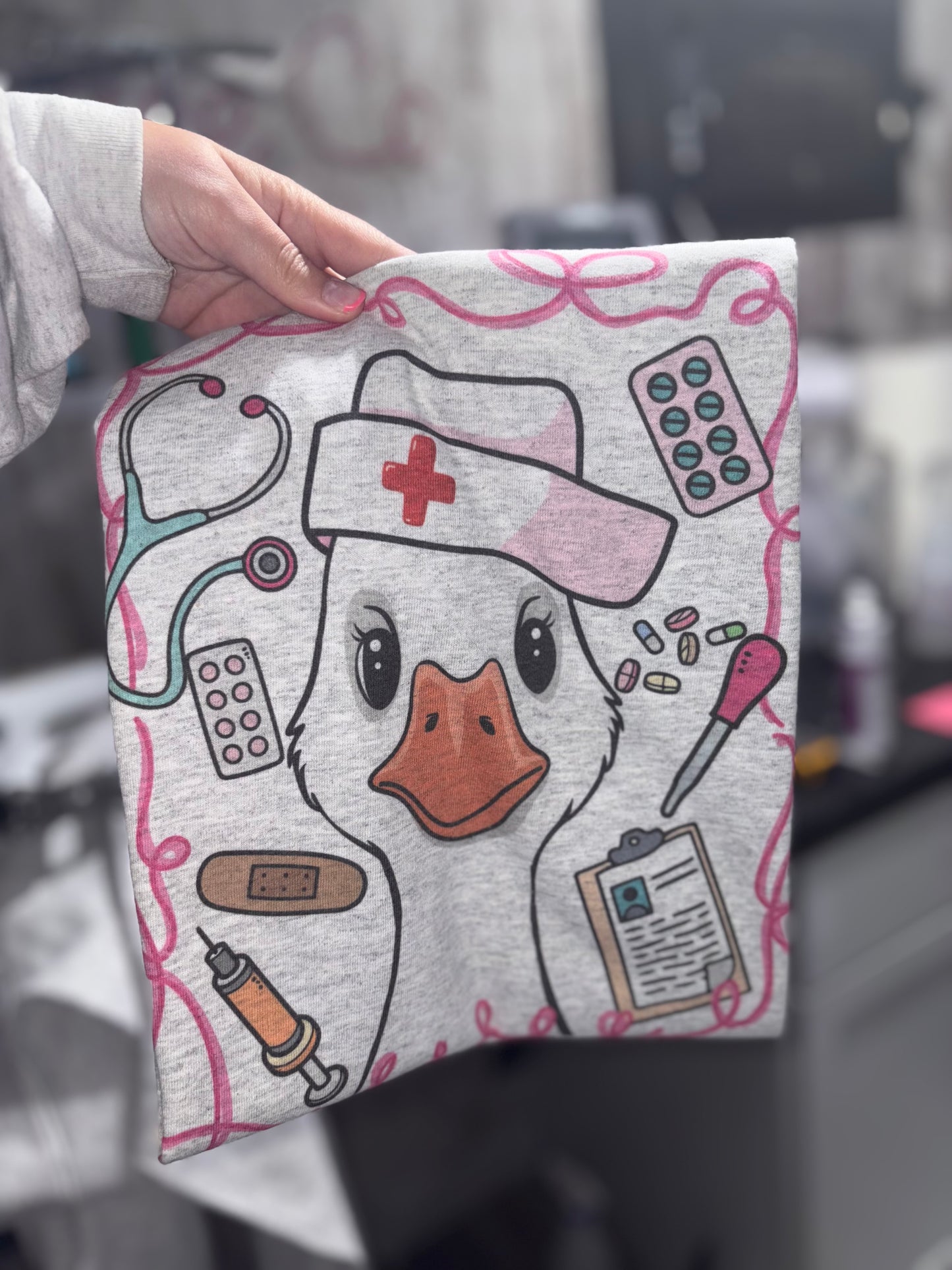 Medical goose tshirt preorder 15 business day turn around time