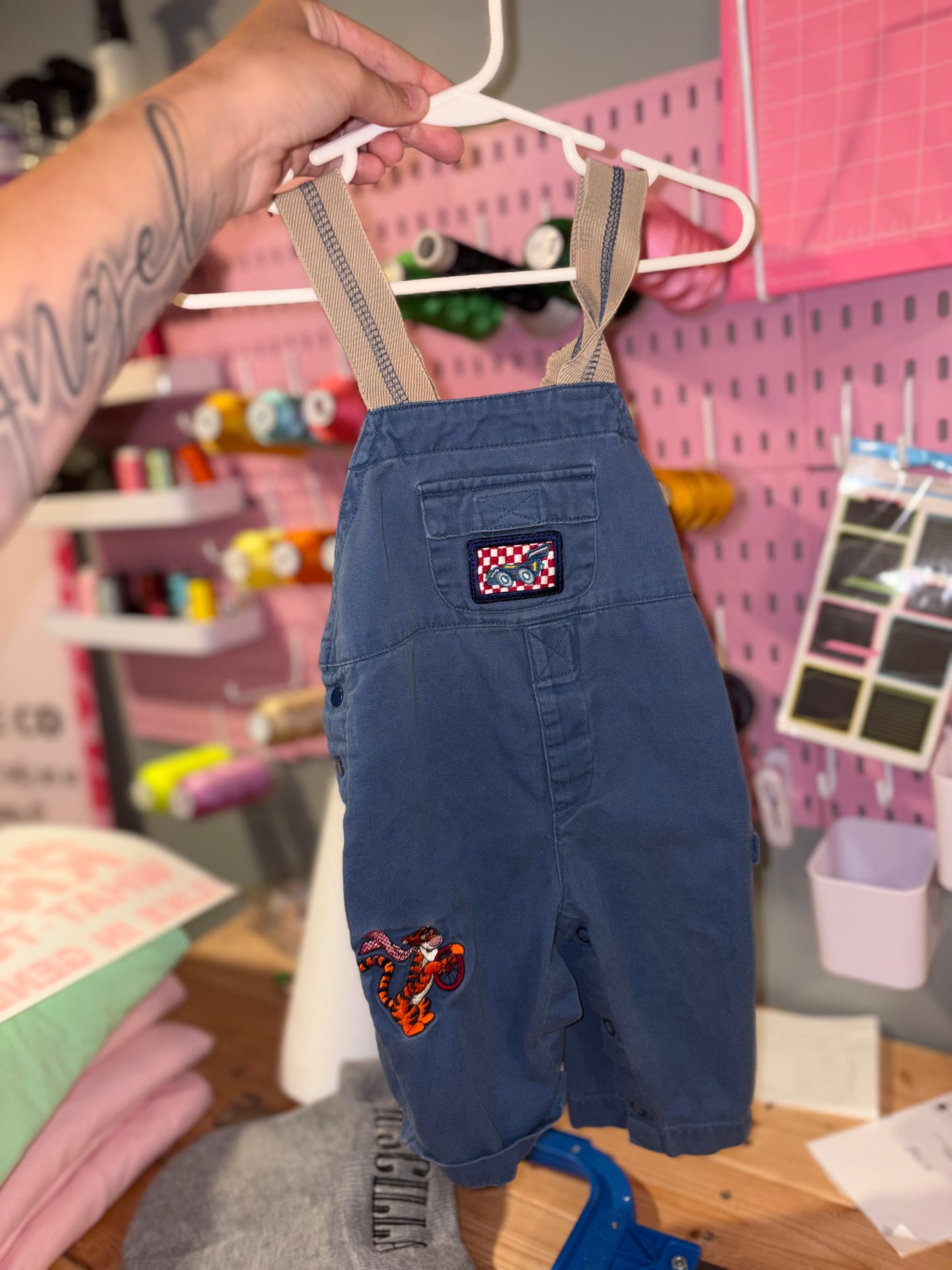 Vintage overalls size 3-6M