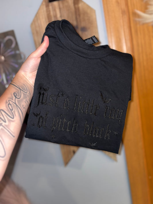 Just a little ray of pitch black 🦇✨ preorder 28 business day turn around time