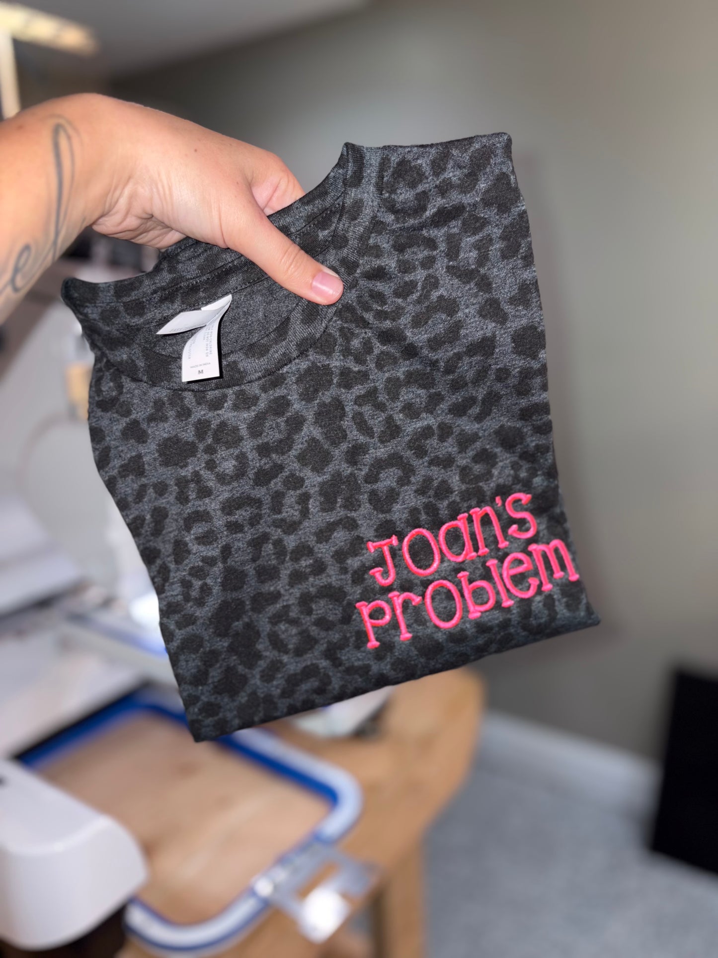 Problem.. embroidered tshirt preorder 28 business day turn around time