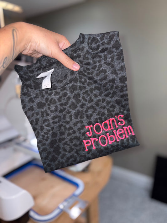 Problem.. embroidered tshirt preorder 28 business day turn around time