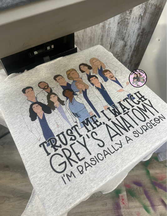 Im basically a surgeon TSHIRT preorder 15 business day turn around time