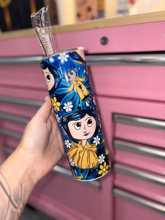 Doll 20oz tumbler •preorder 15 business day turn around time