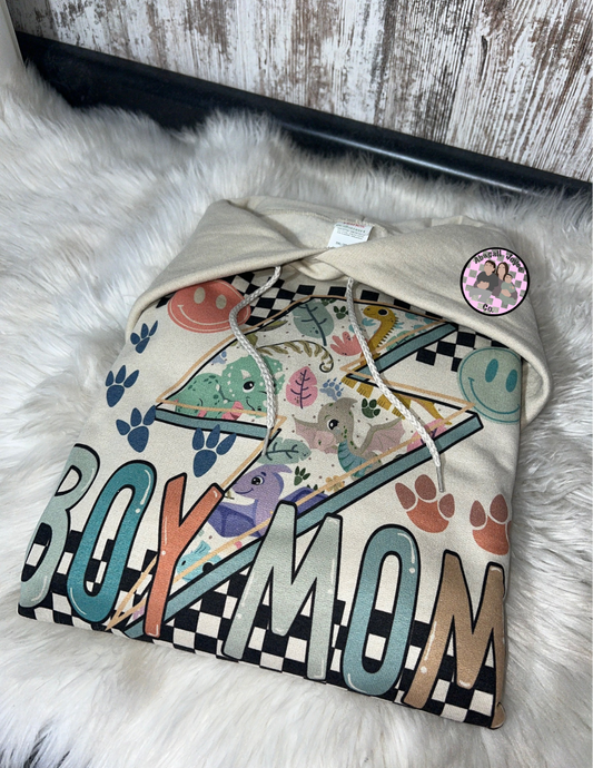 Boy mama hoodie preorder 15 business day turn around time