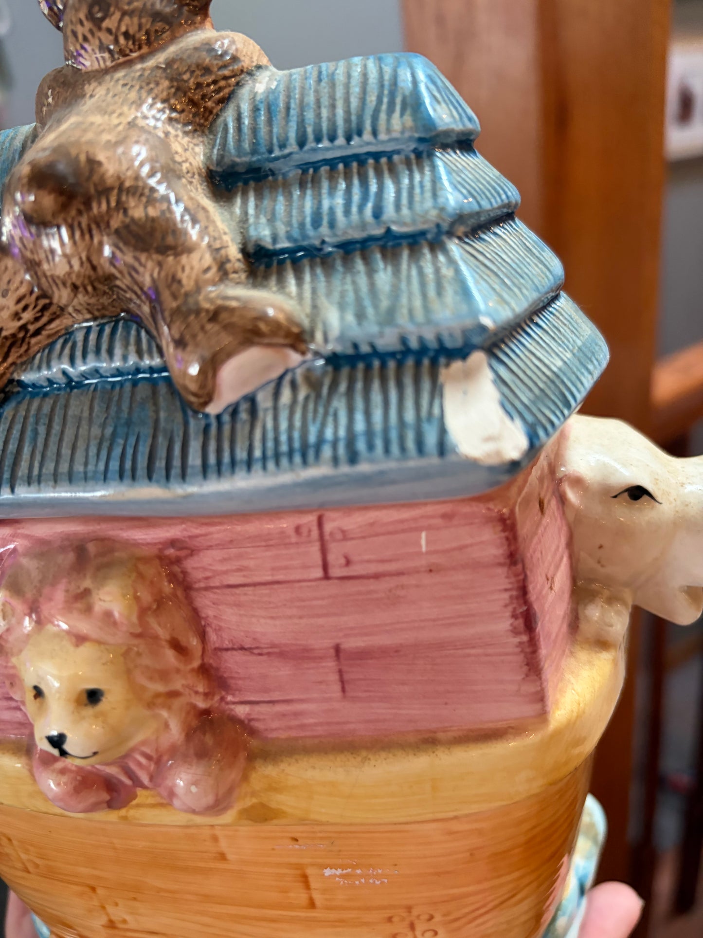 Vintage Noah’s ark jar