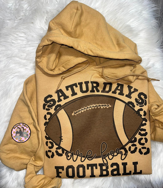 Saturdays are for football hoodie 🏈 preorder 15 business day turn around time