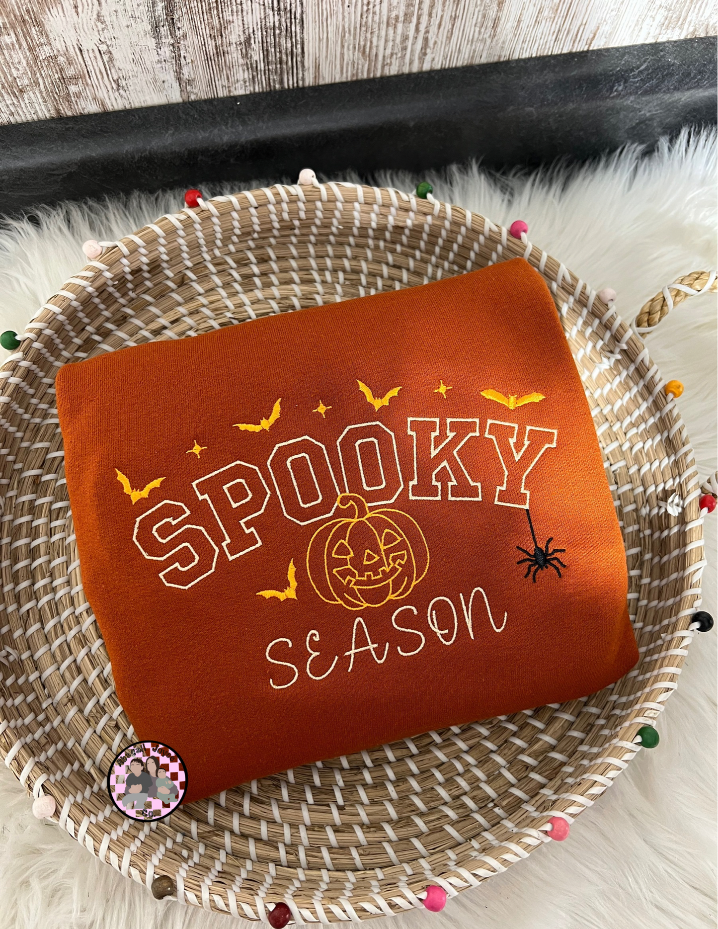 Spooky season embroidered crew preorder 28 business day turn around time 🎃🍂