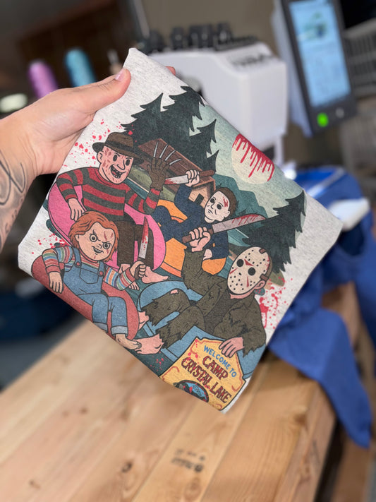 horror tshirt preorder 15 biz day turn around time