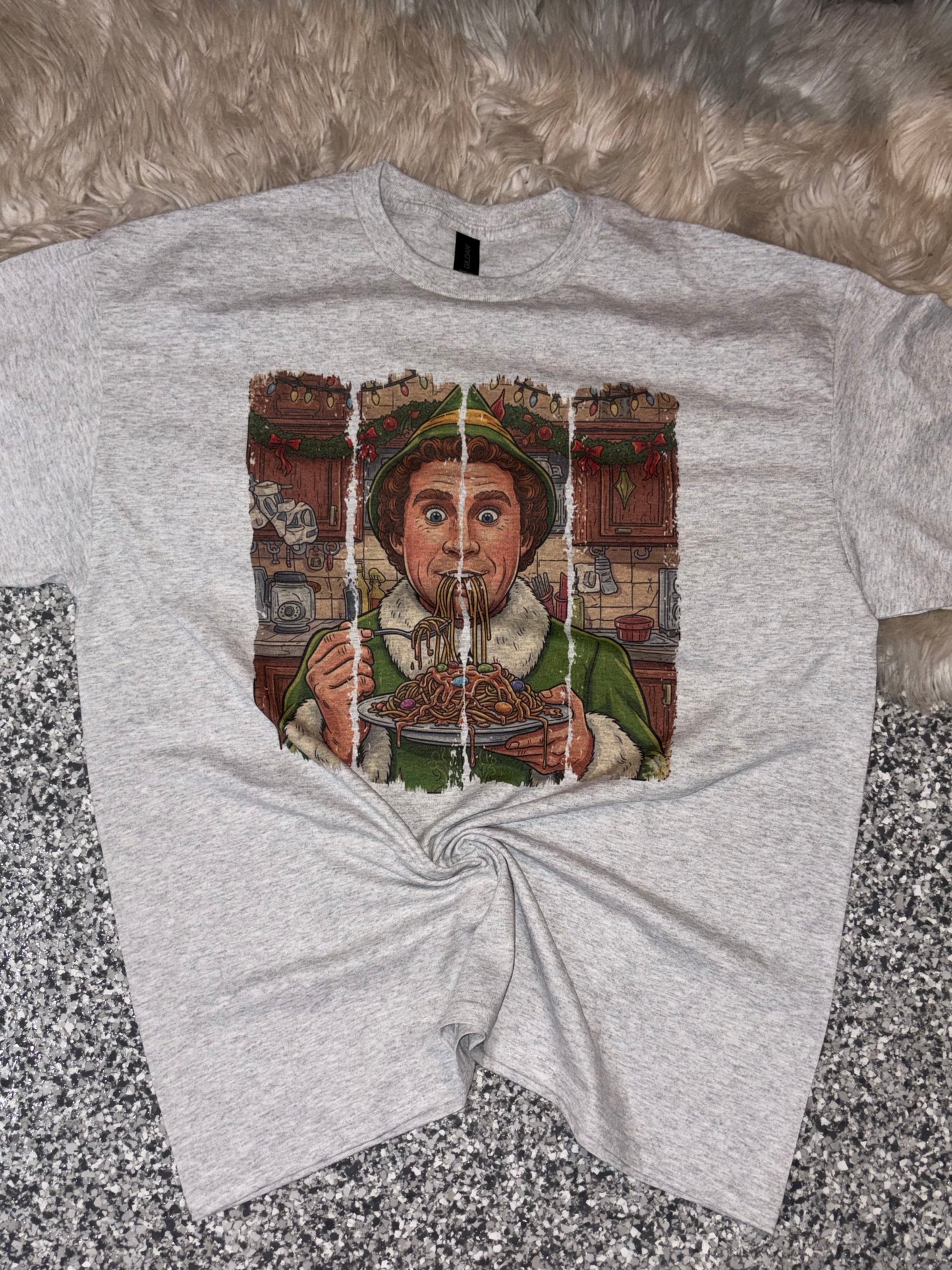 E L F tshirt preorder 15 business day turn around time