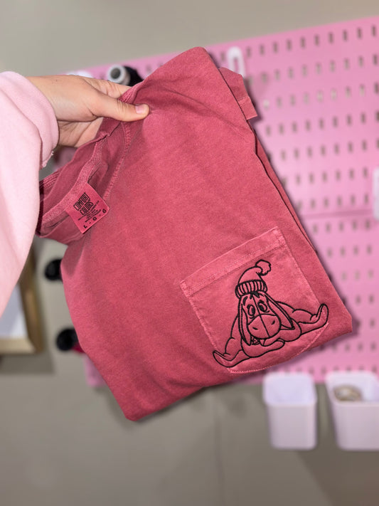 Size large embroidered tshirt