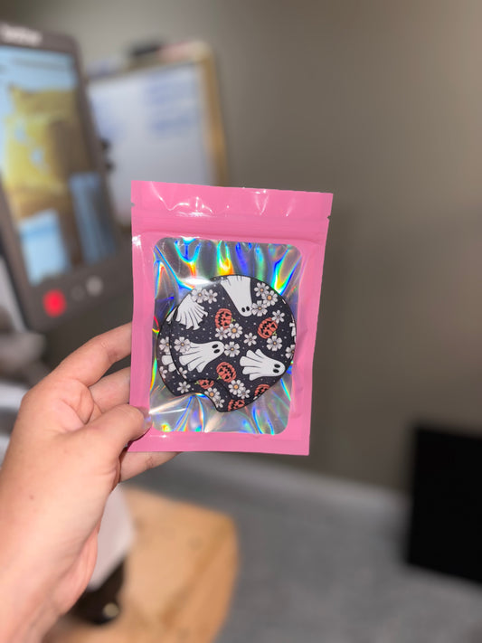 Ghost car coaster set