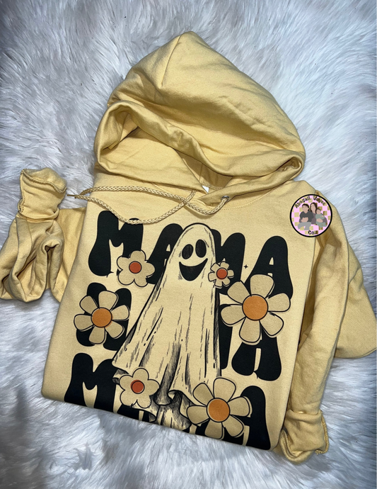 MAMA ghost hoodie preorder 15 business day turn around time