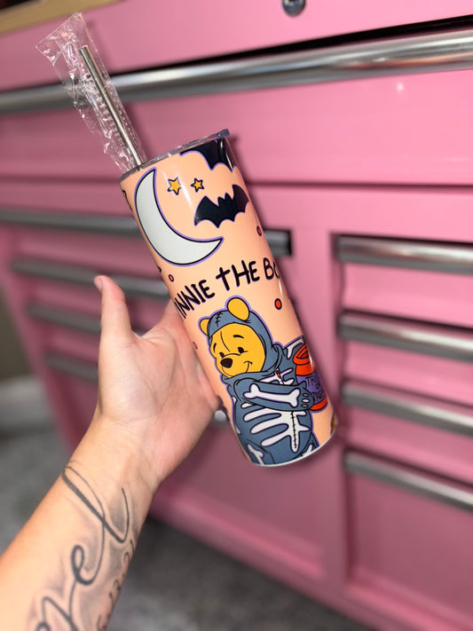 Boo bear 20oz tumbler •preorder 15 business day turn around time