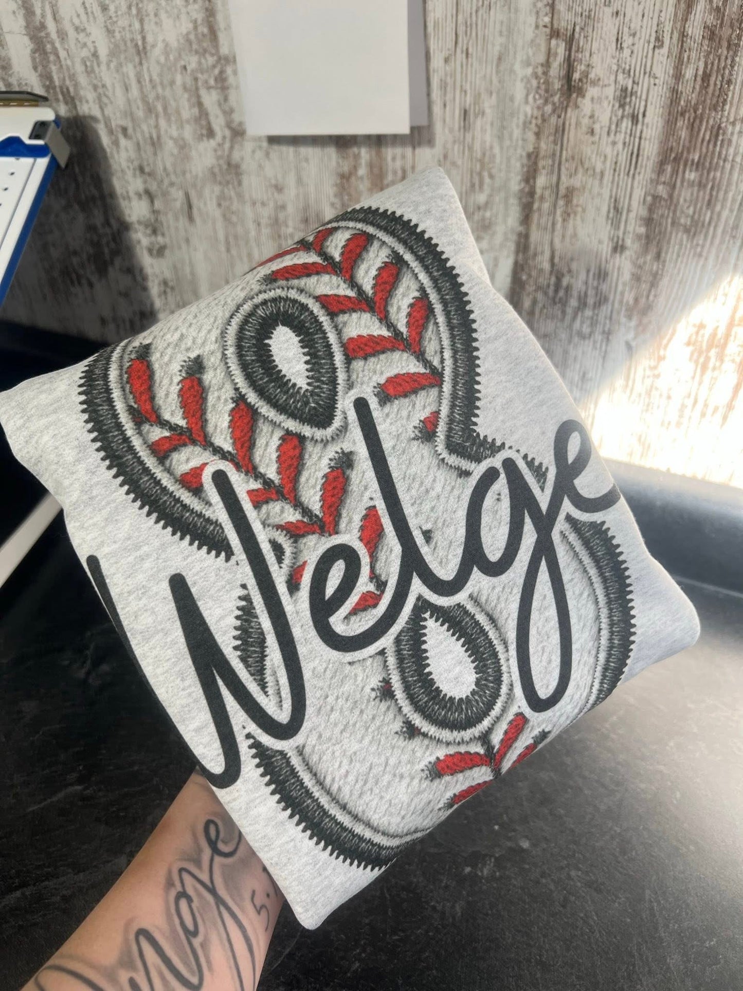 Faux Embroidery Sports numbers ⚽️🥎⚾️ preorder 15 business day turn around time