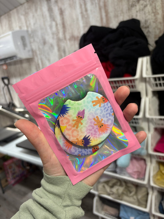 Trolls car coaster set