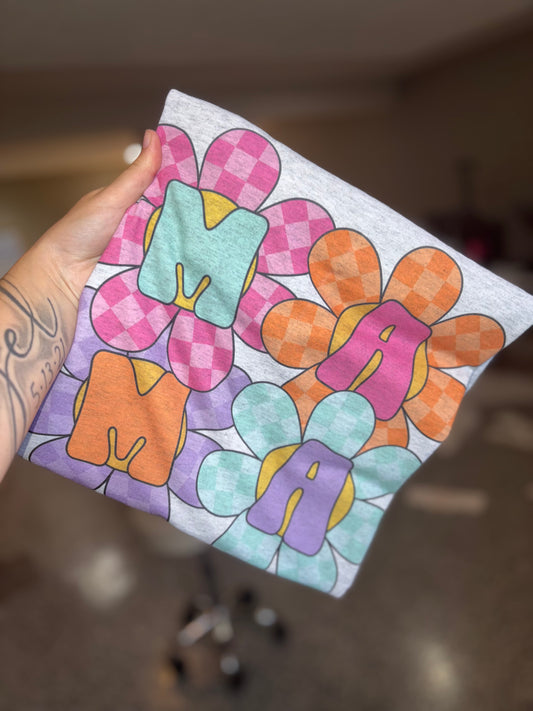 Mama summer tshirt- preorder 15 business day turn around time