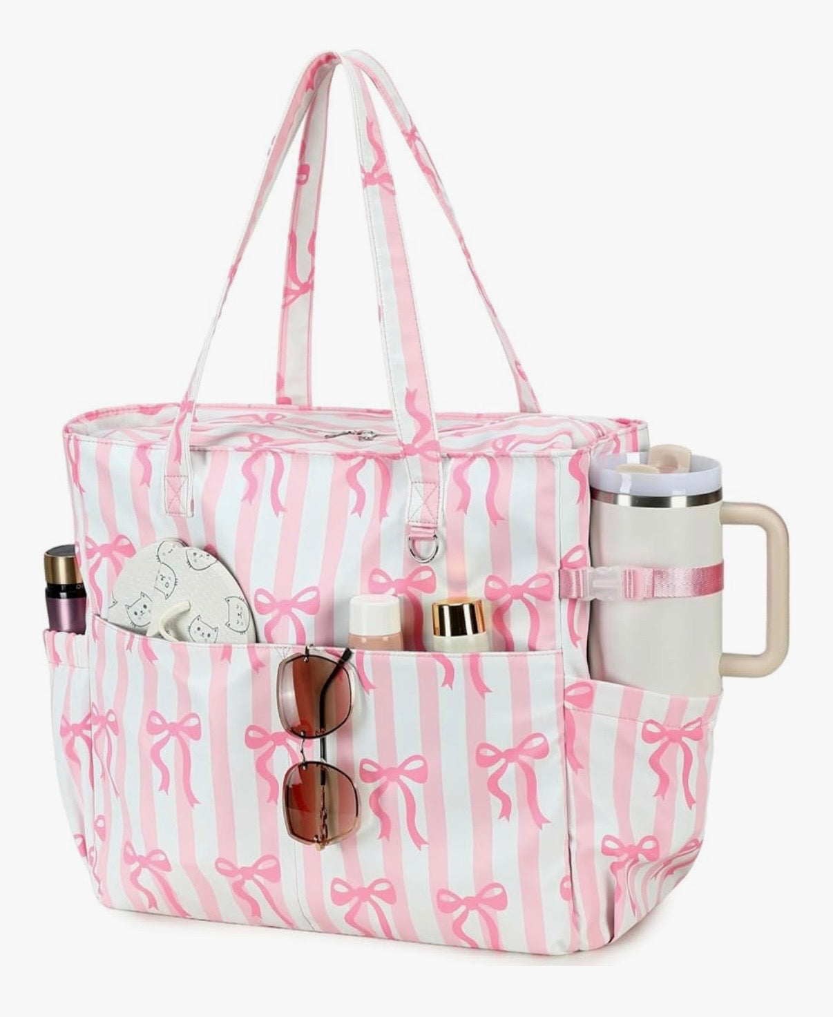 Embroidered beach bag 15 biz day turn around time