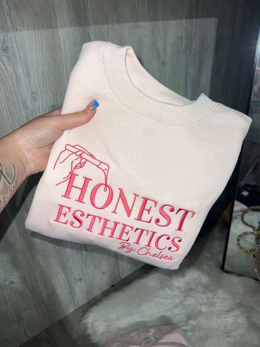 EMBROIDERED CREWNECK (WHOLESALE) preorder 28 business day turn around time
