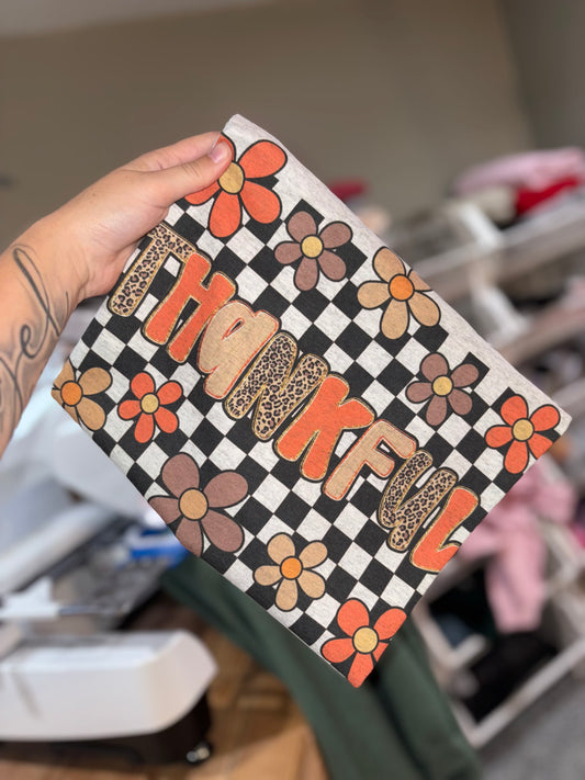 Thankful tshirt preorder 15 business day turn around time