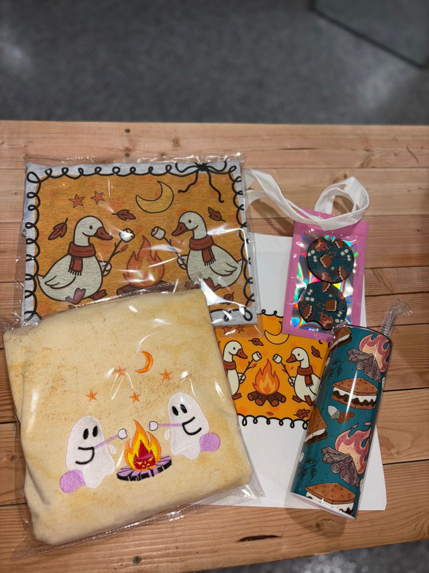 Campfire/fall box pre-order 28 business days turnaround time