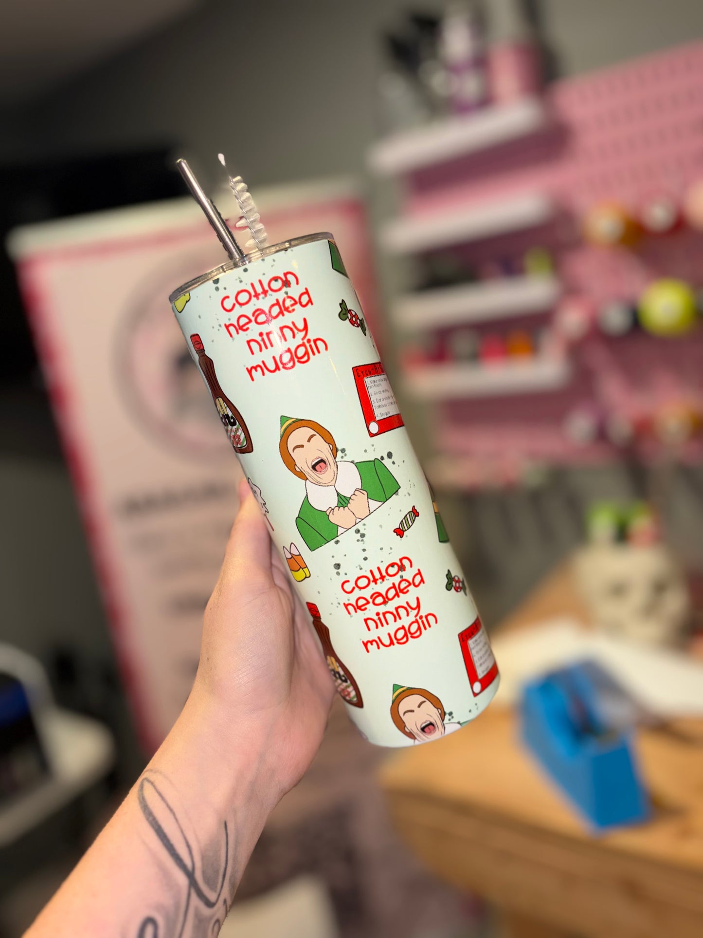 Elf 20oz tumbler