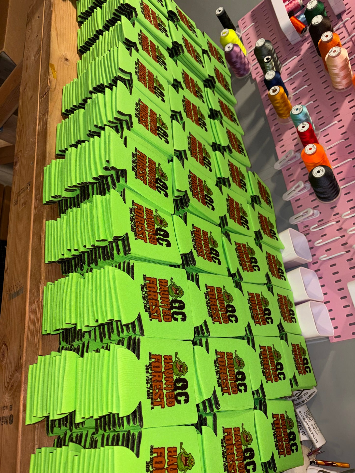 Custom business Koozies (sublimation only light color Koozies)