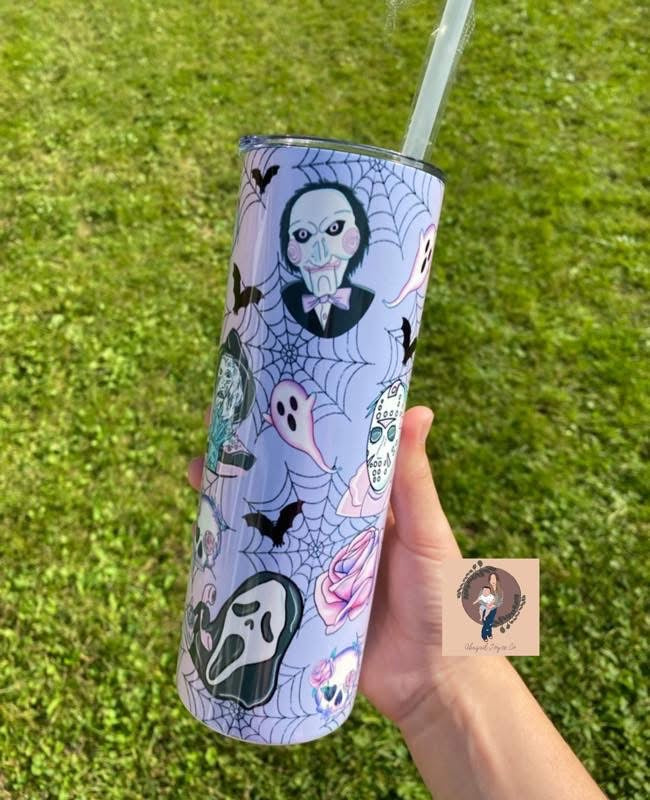 Pastel horror 20 oz tumbler pre-order 15 business day turnaround time