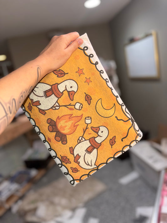 Fall campfire goose tshirt preorder  15 business day turn around time