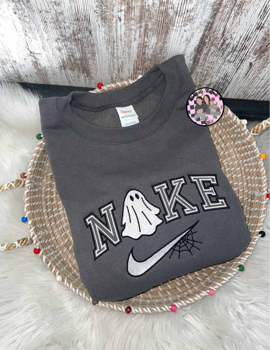 Ghost embroidered crew 👻preorder 28 business day turn around time