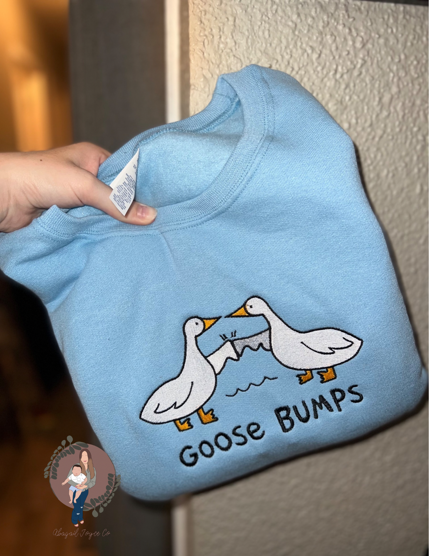 Goose bumps embroidered crew 🤜🤛 preorder approximately 15 business day turn around time